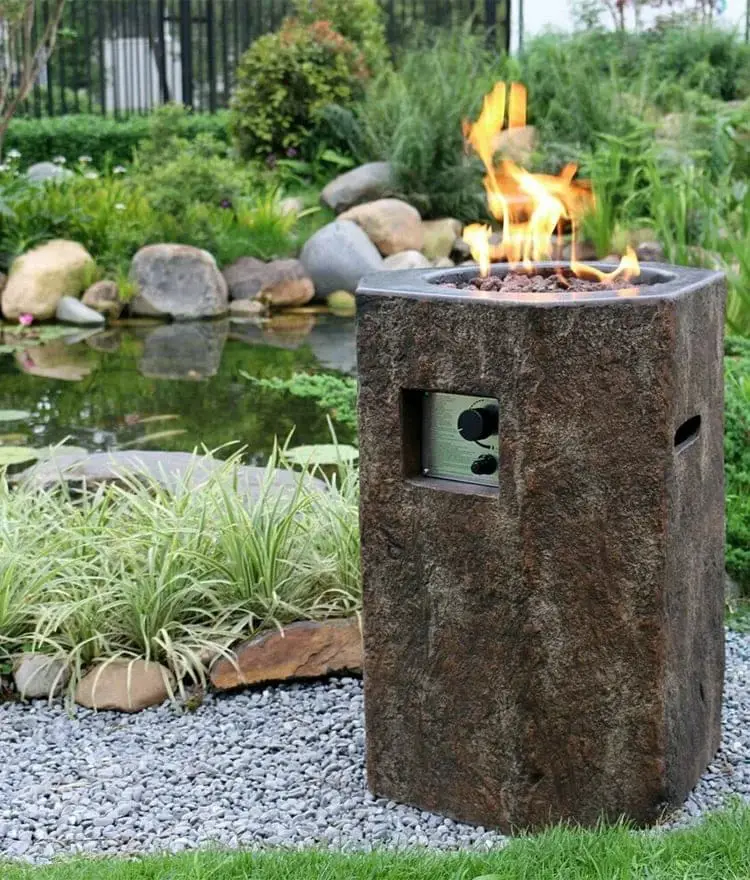 Simple Column Fire Pit