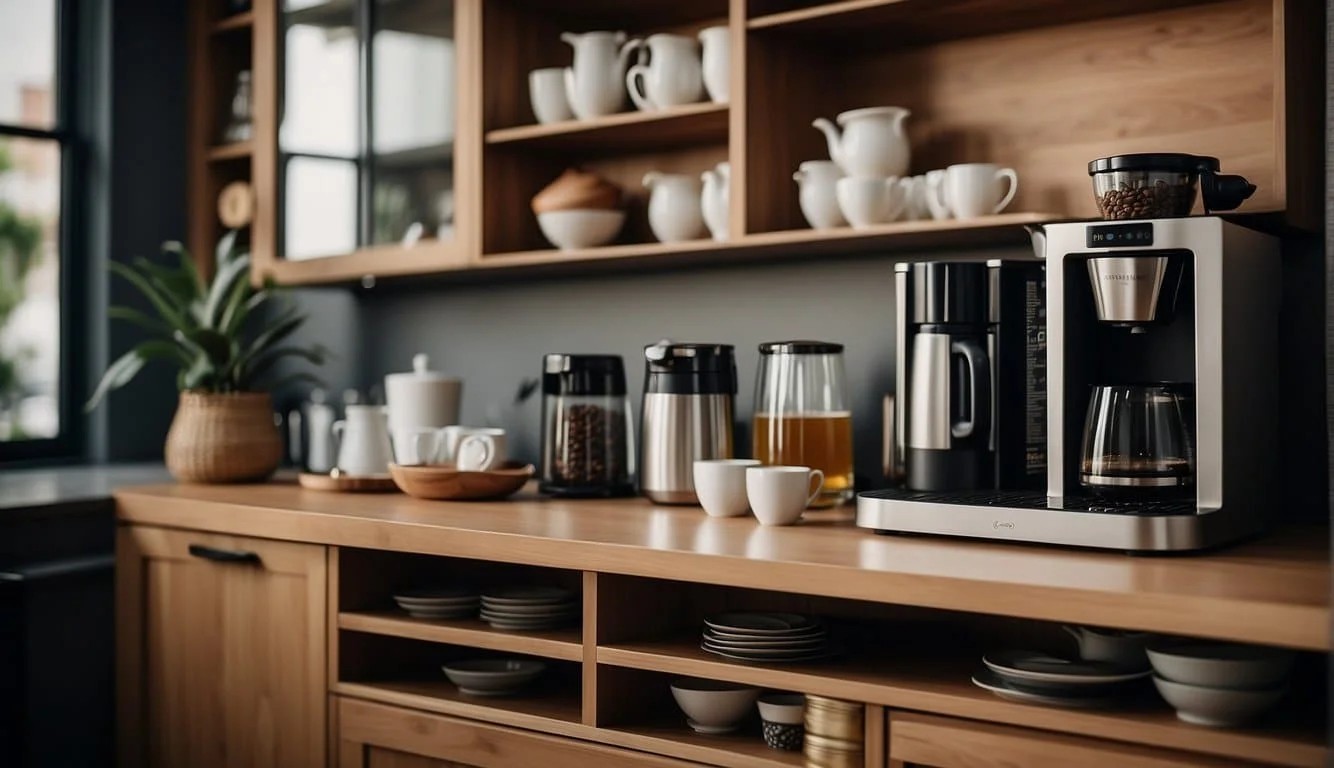 Design an Elegant Coffee and Tea Station