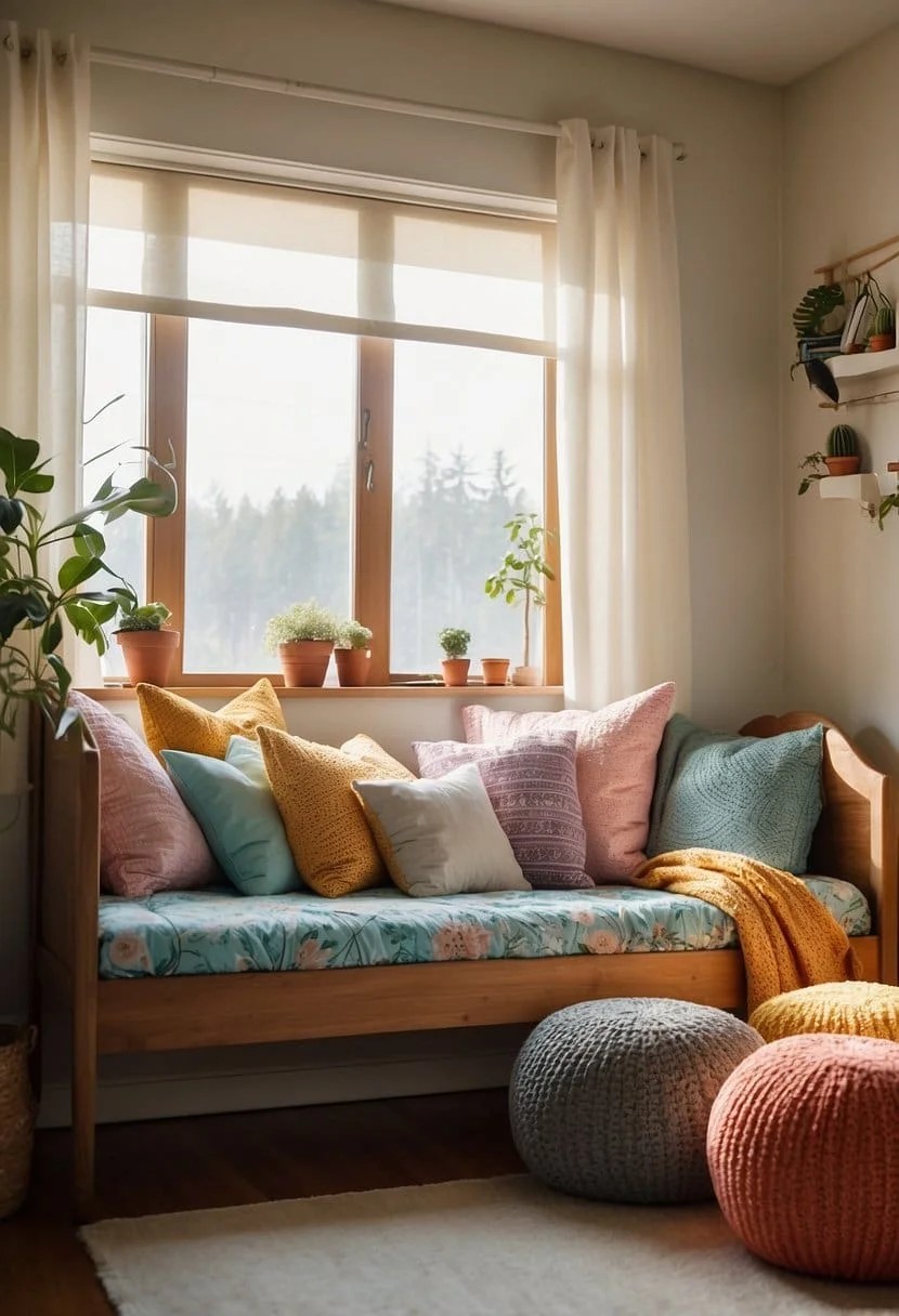 Girl’s Bedroom with A Daybed