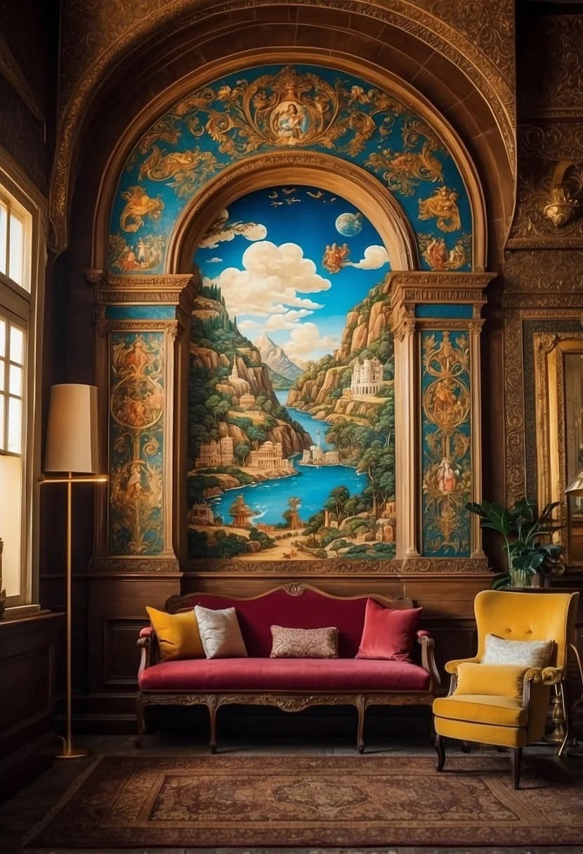 Old World Bold Wall Mural