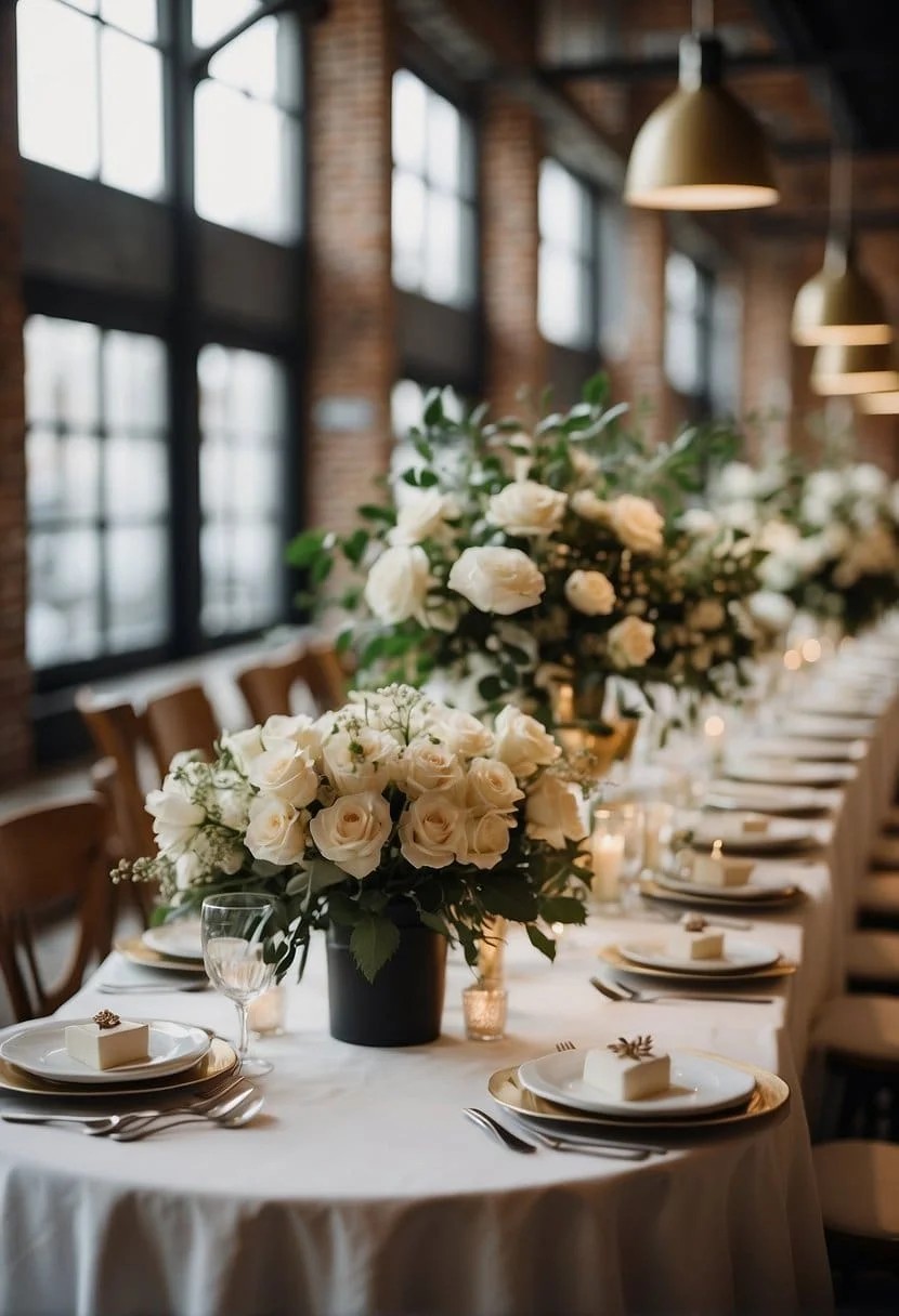 A Small Wedding at A Chic Urban Loft