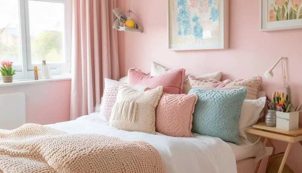 Textured Throw Pillows