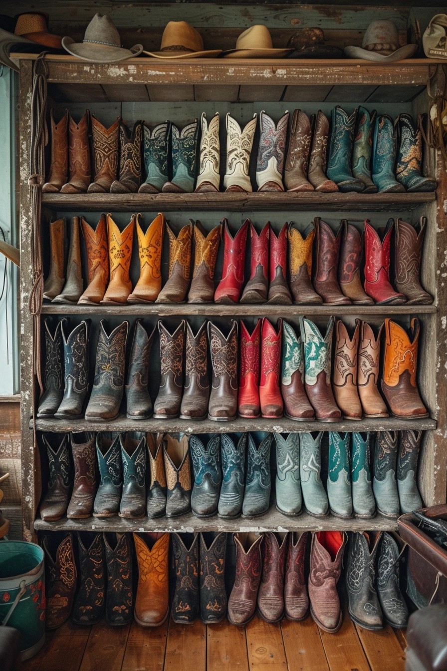 Vintage Cowboy Boot Collection