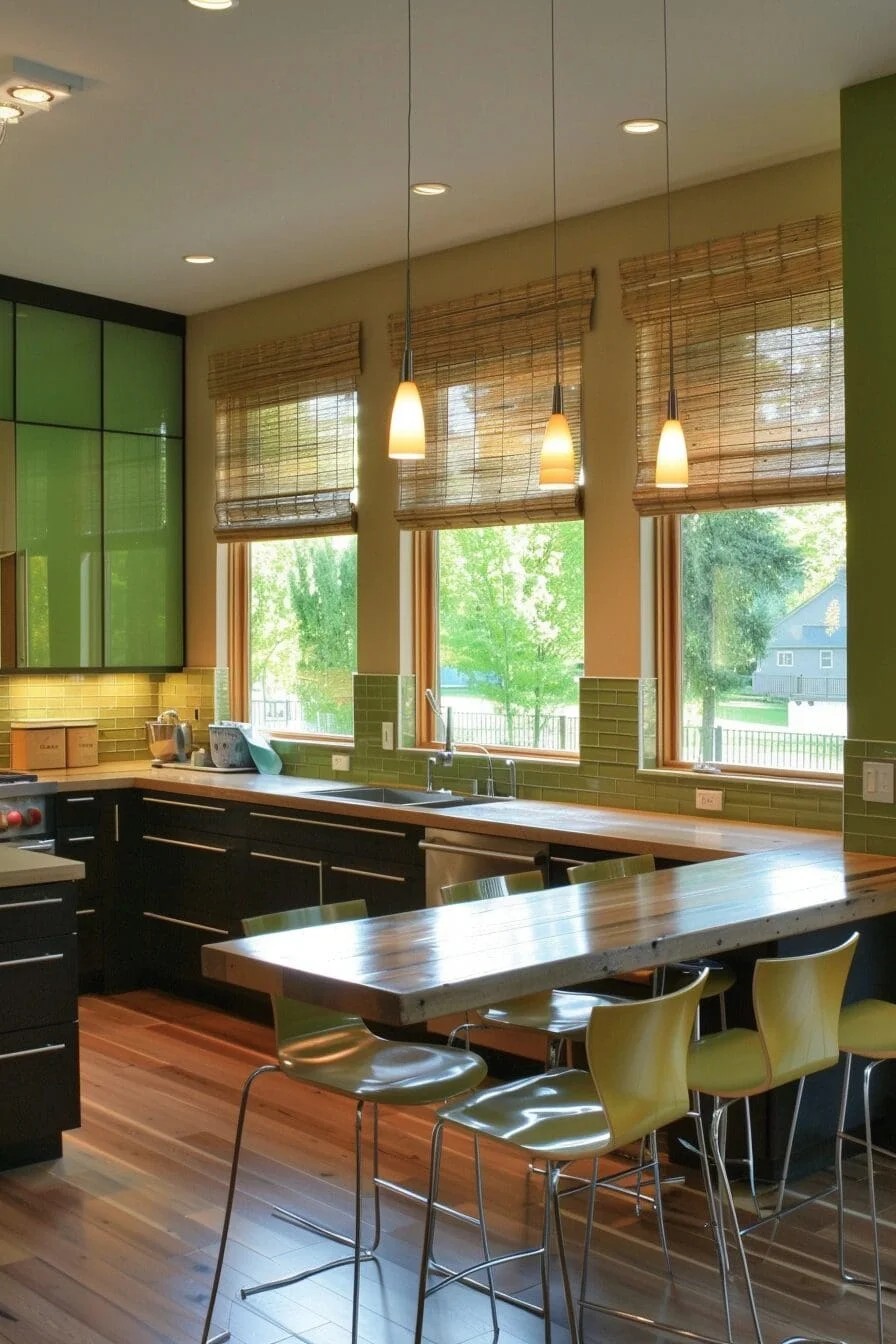 Green Window Treatments