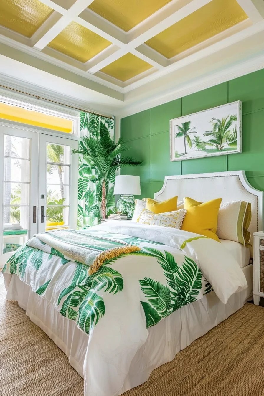 Yellow and Green Tropical Vibes