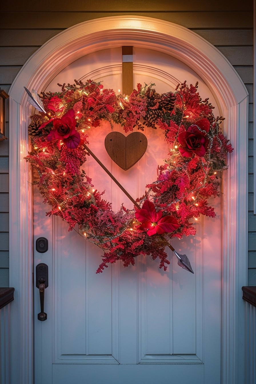 Cupid’s Arrow Wreath