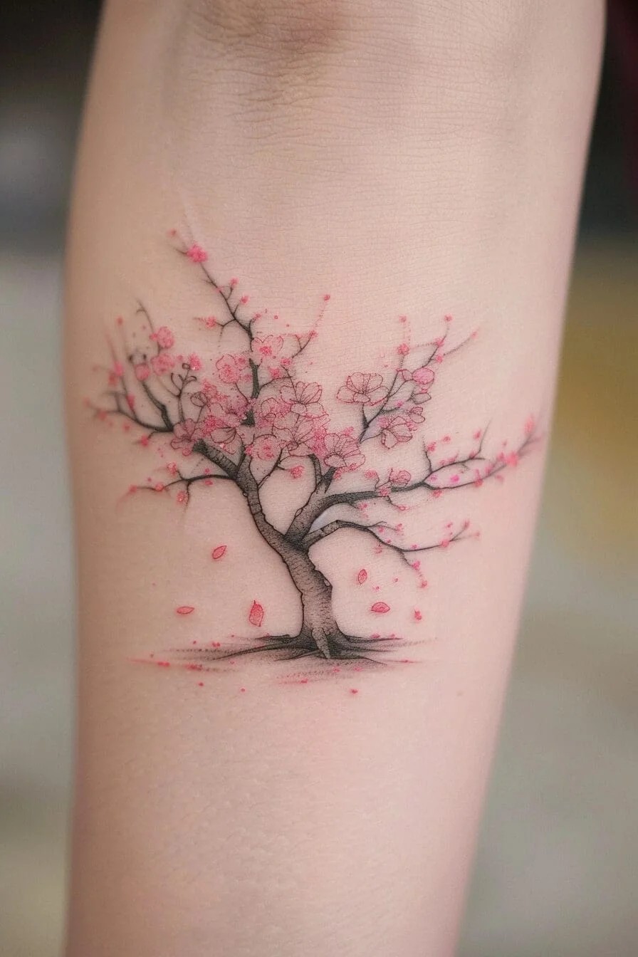 Cherry Blossom Tattoo