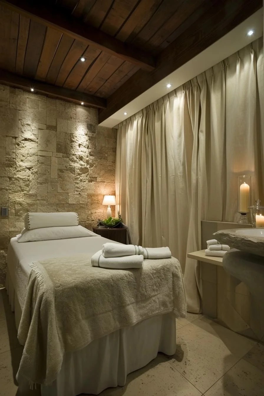 Soothing Spa Bedroom