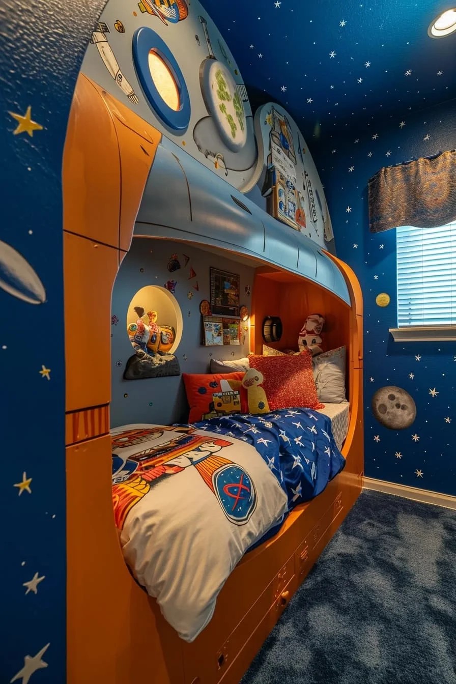 Astronaut’s Dream Bedroom