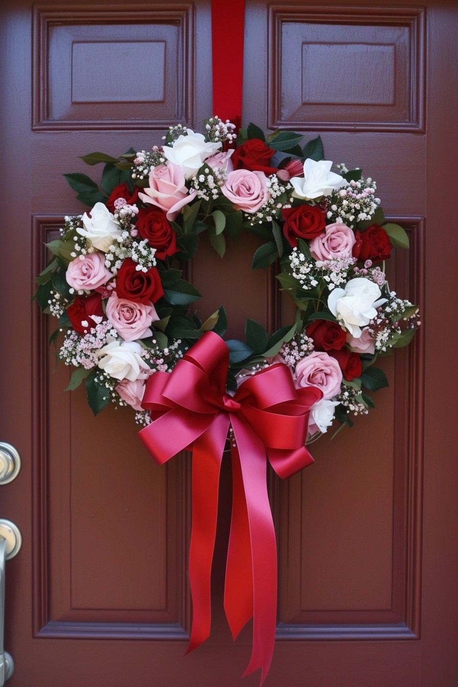 Ribbon Romance Wreath