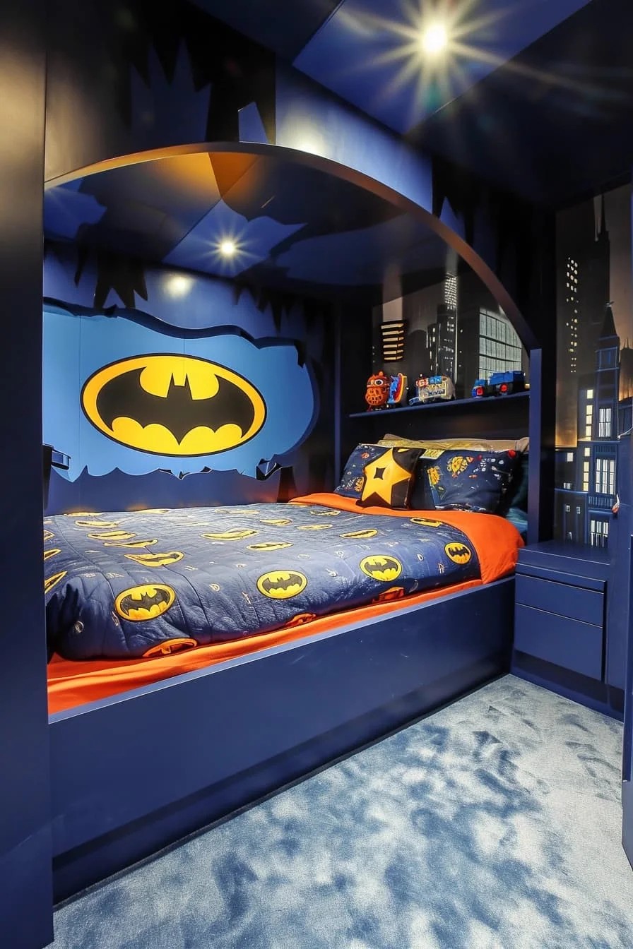 Superhero Lair Bedroom