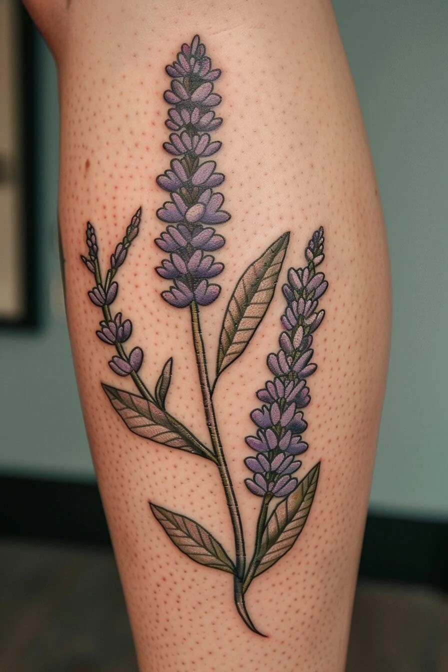 Lavender Tattoo