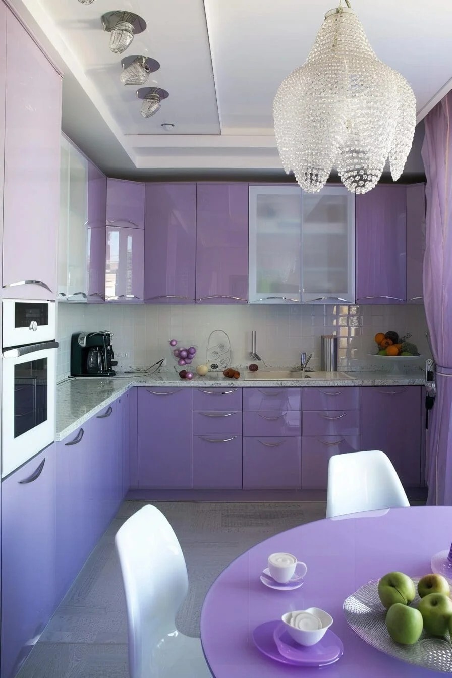 Lavender Cabinets