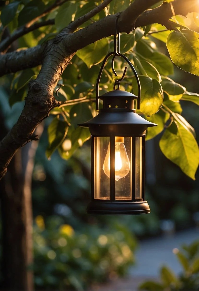 Outdoor Solar Lantern Garden