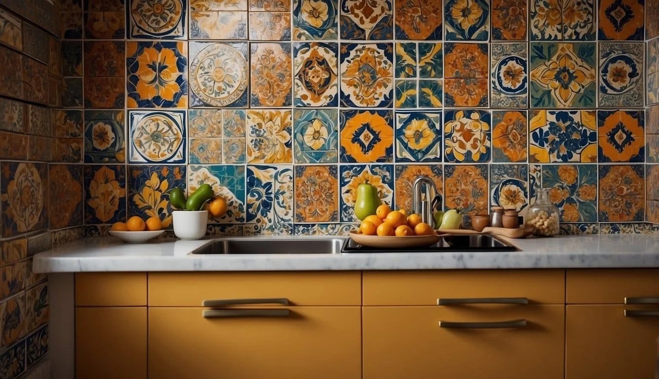 Mexican Talavera Tile Backsplashes