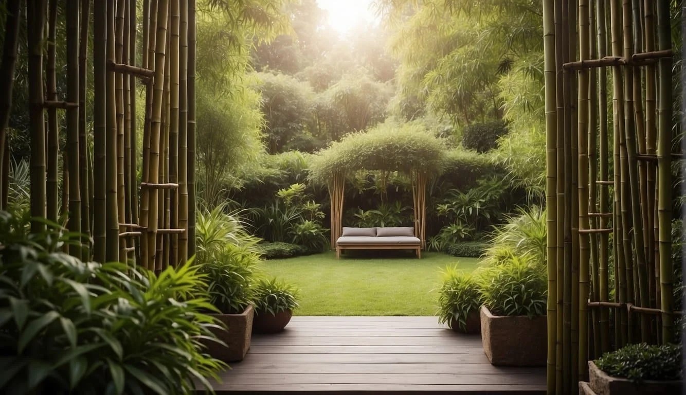 Bamboo Privacy Screens for Gardens