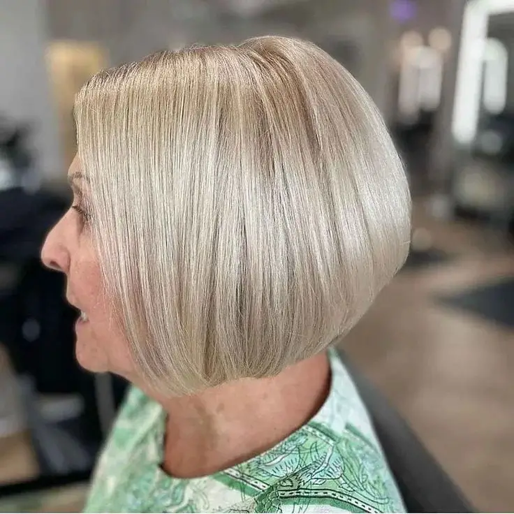 Jaw-Length Blonde Bob