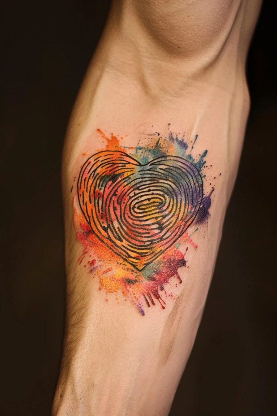 Fingerprint Heart