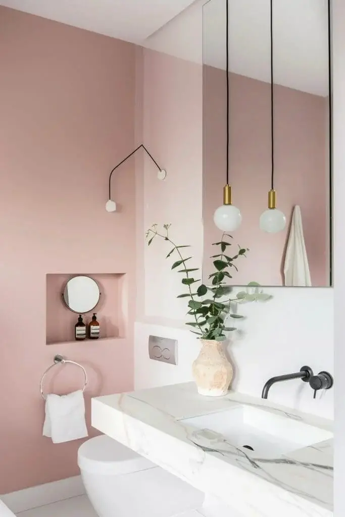 Millennial Pink Walls