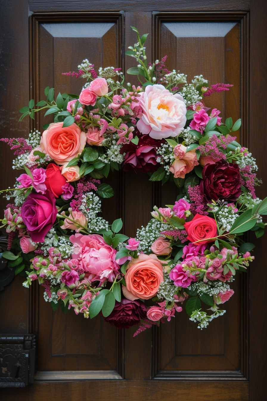 Floral Fantasy Wreath