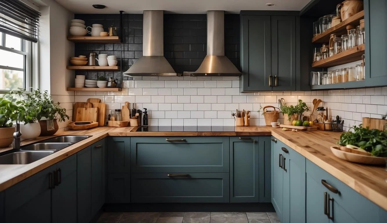 Subway Tile Accent Wall