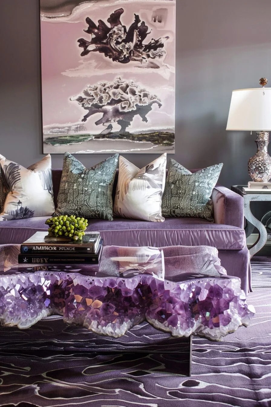 Amethyst Coffee Table