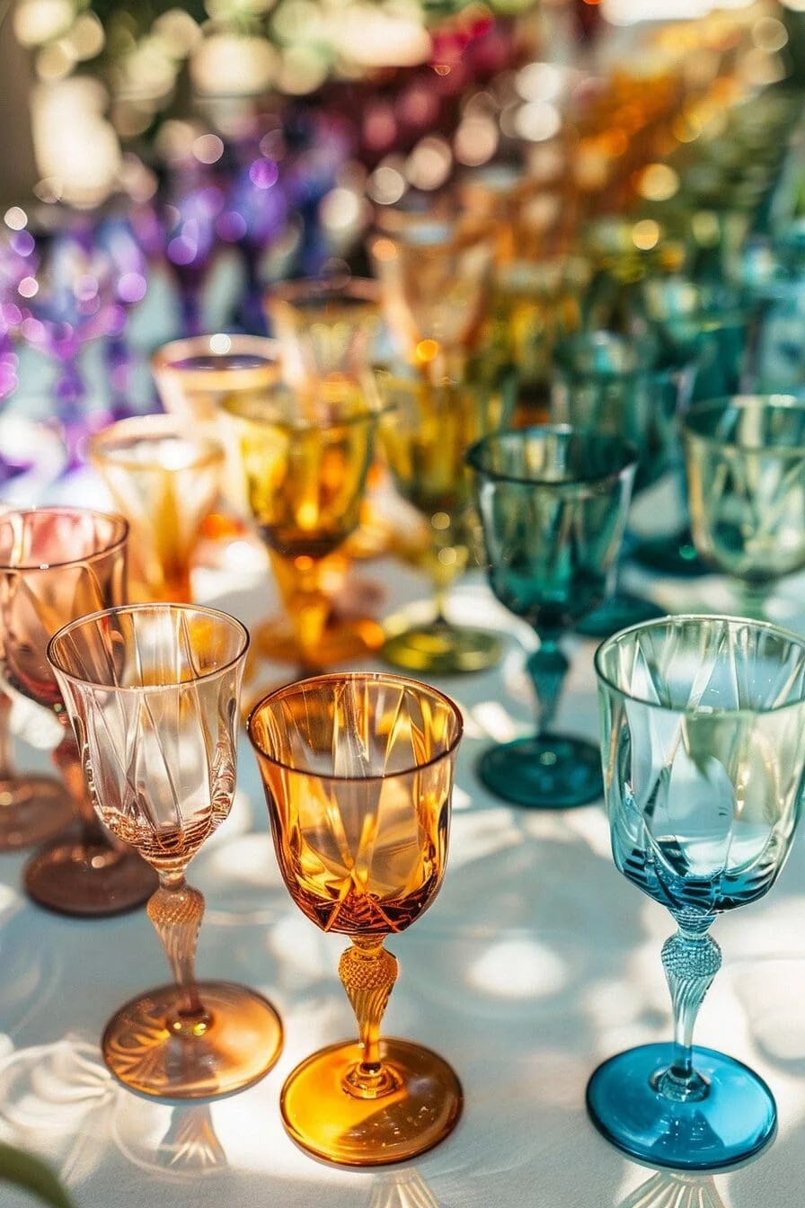 Colorful Glassware