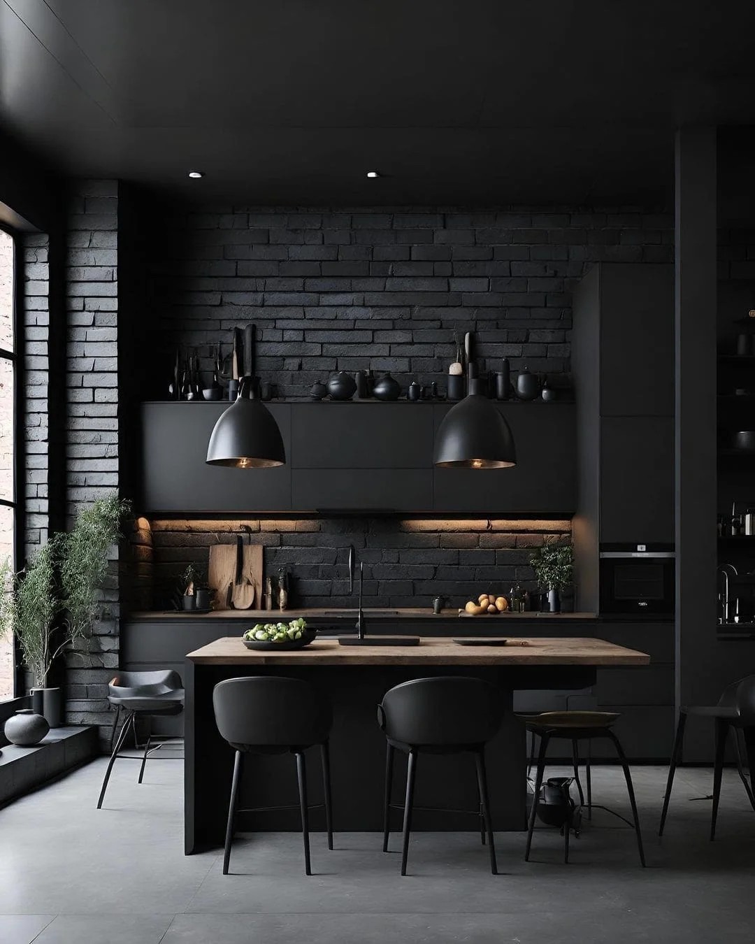 Industrial-Style Kitchen