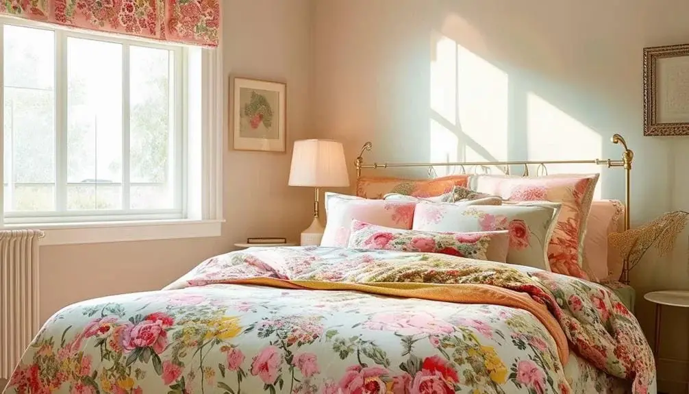 Floral Patterned Bedspreads