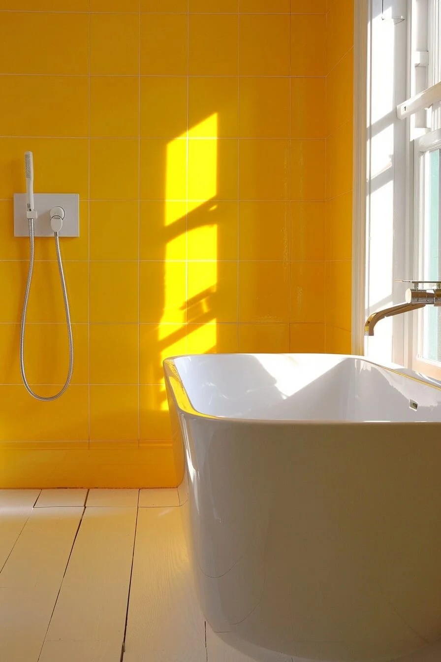 Sunny Yellow Walls