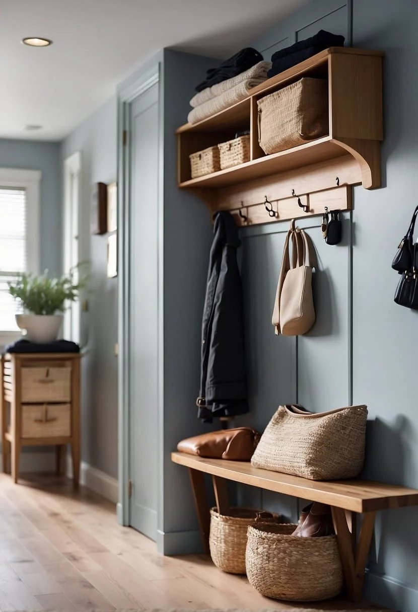 Create An Organized Entryway In A Small Space