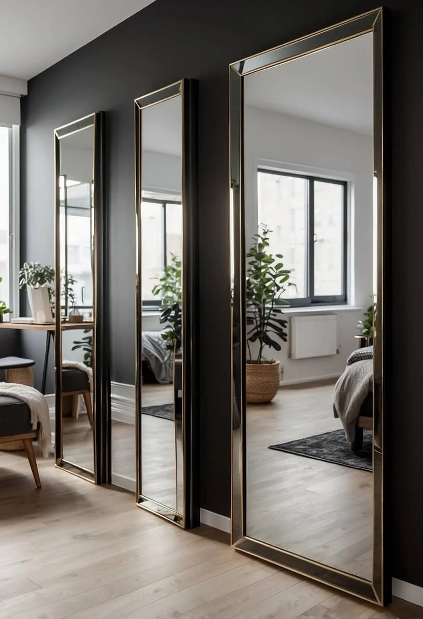 Add Mirrors to Expand the Look of Your Small Apartment