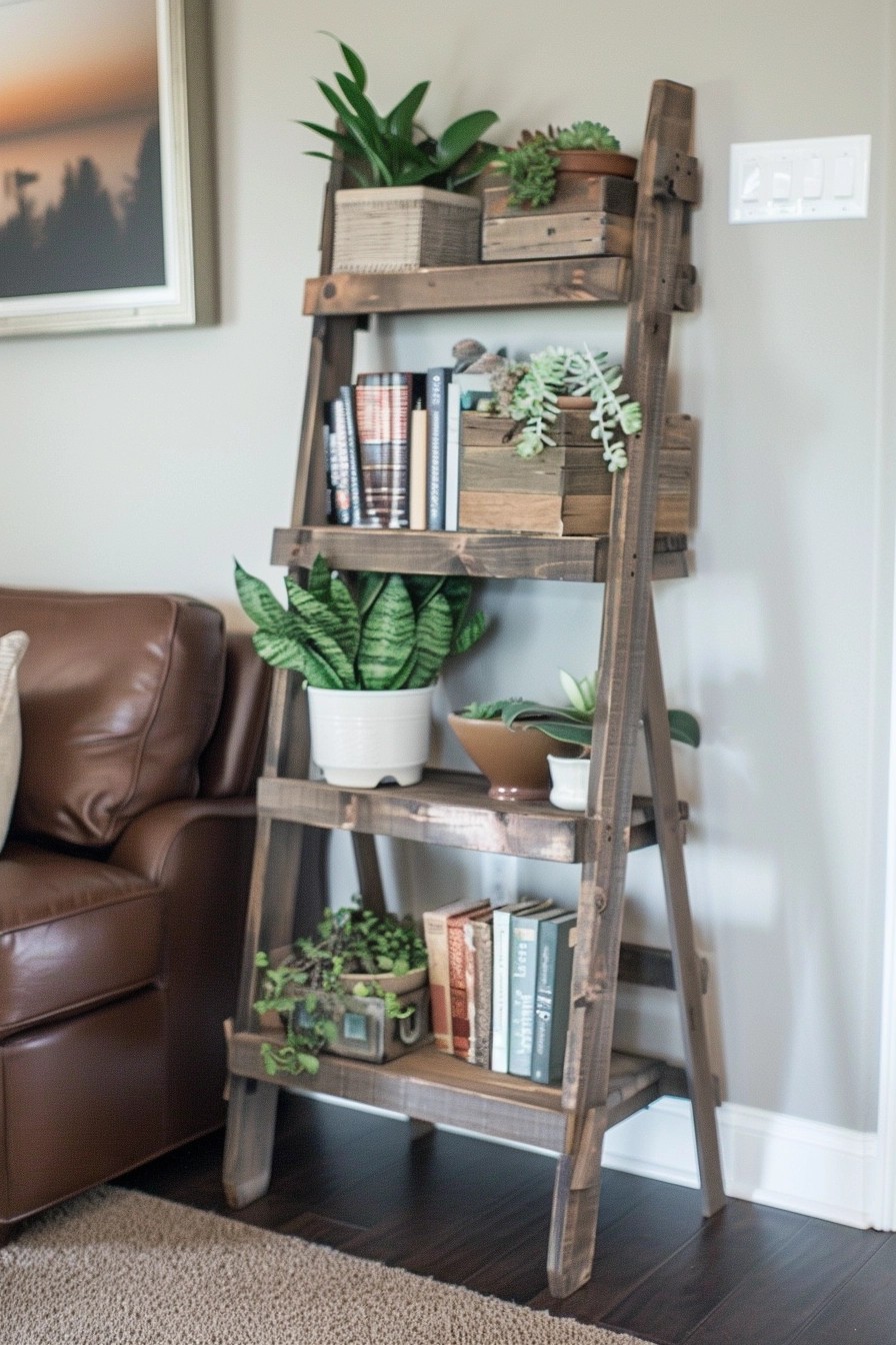 Repurpose an Old Ladder