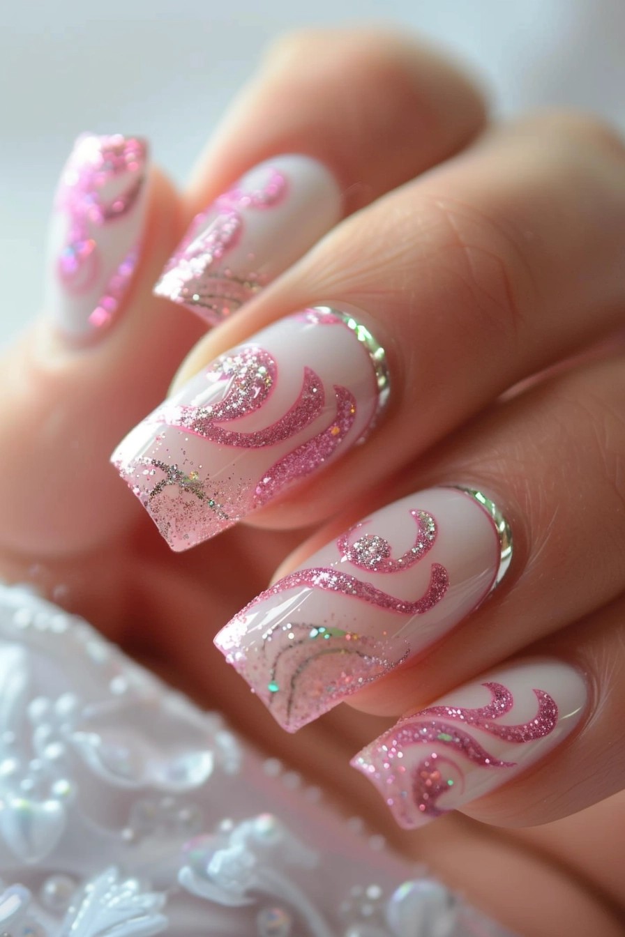 Glitter Swirls