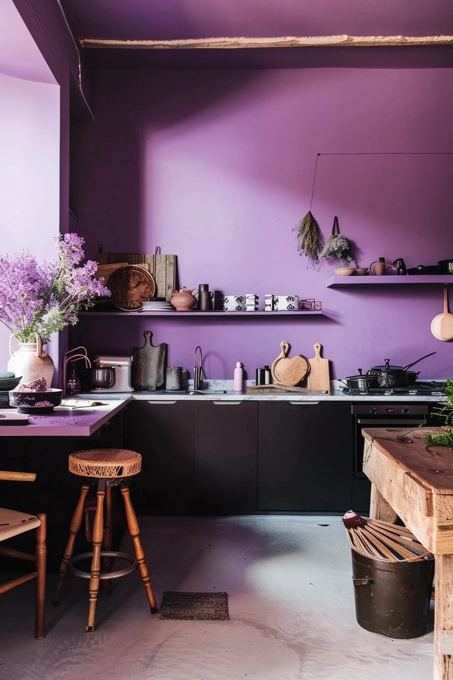 Mauve Walls