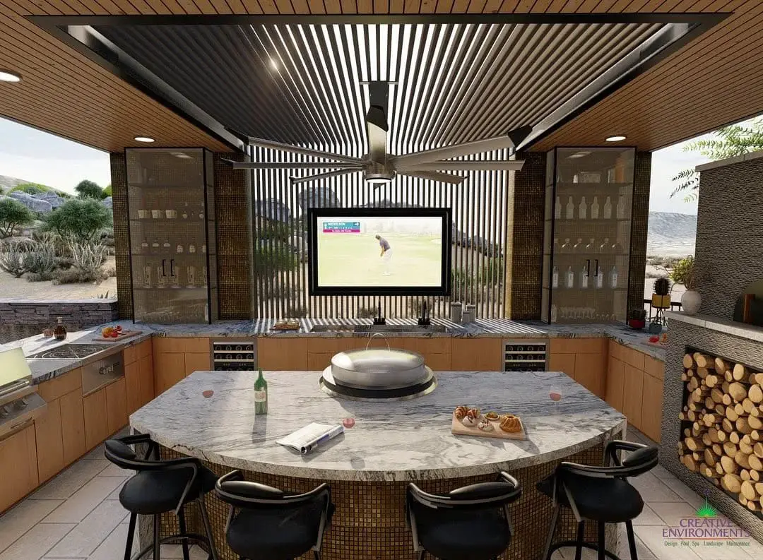 Luxury Outdoor Kitchen