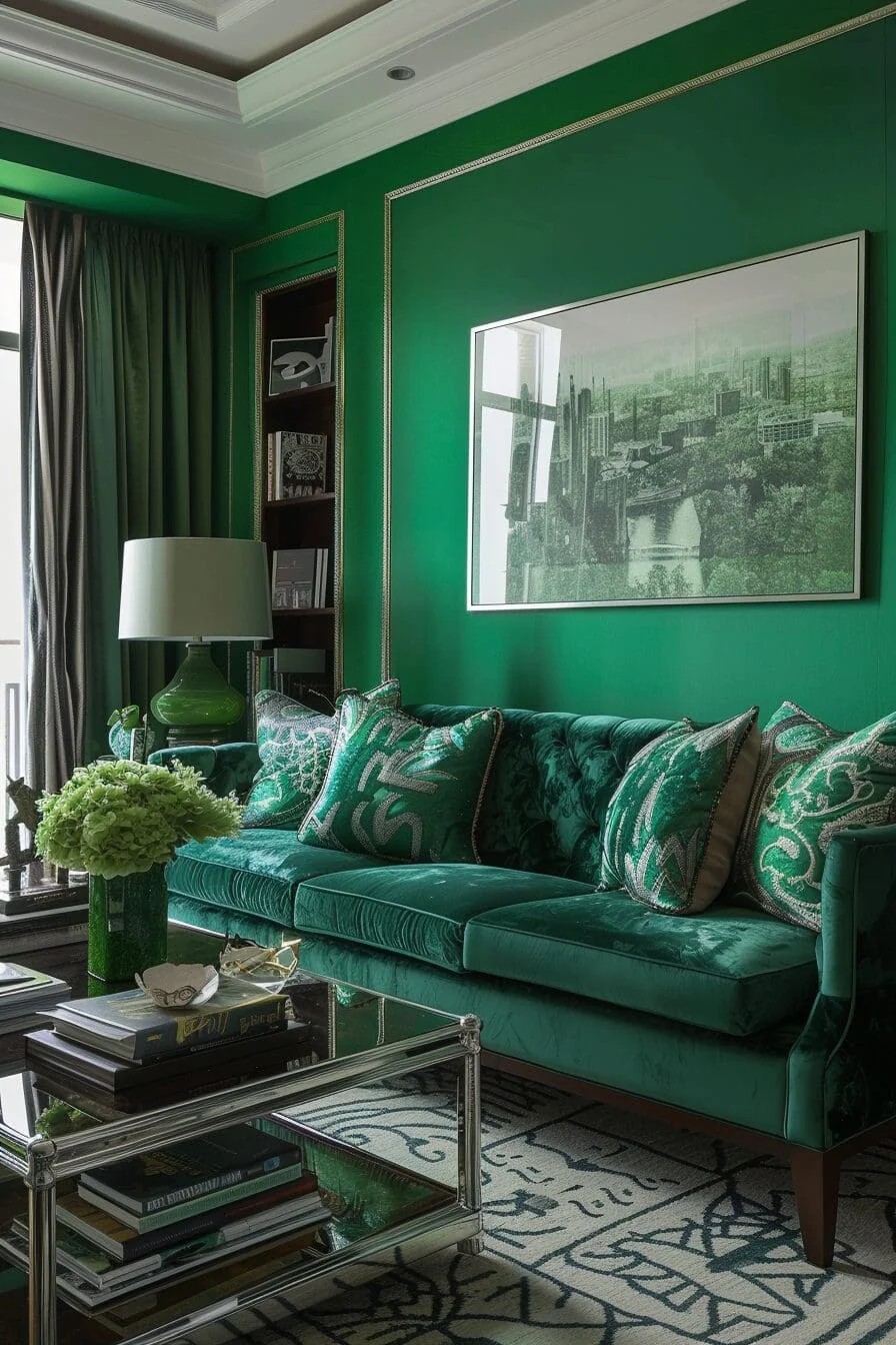 Monochromatic Green Scheme