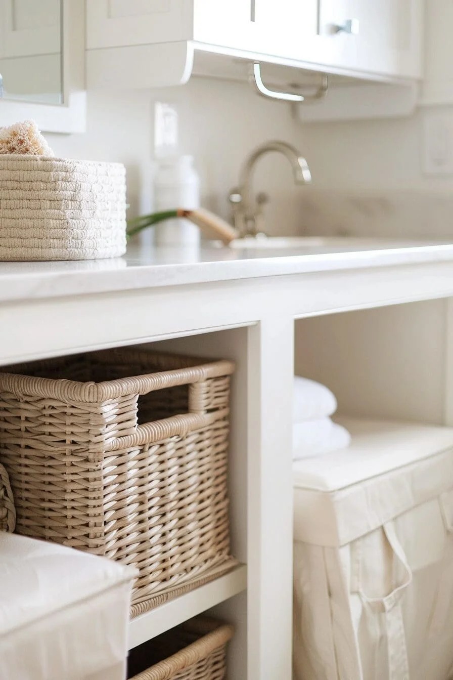 Woven Basket Storage