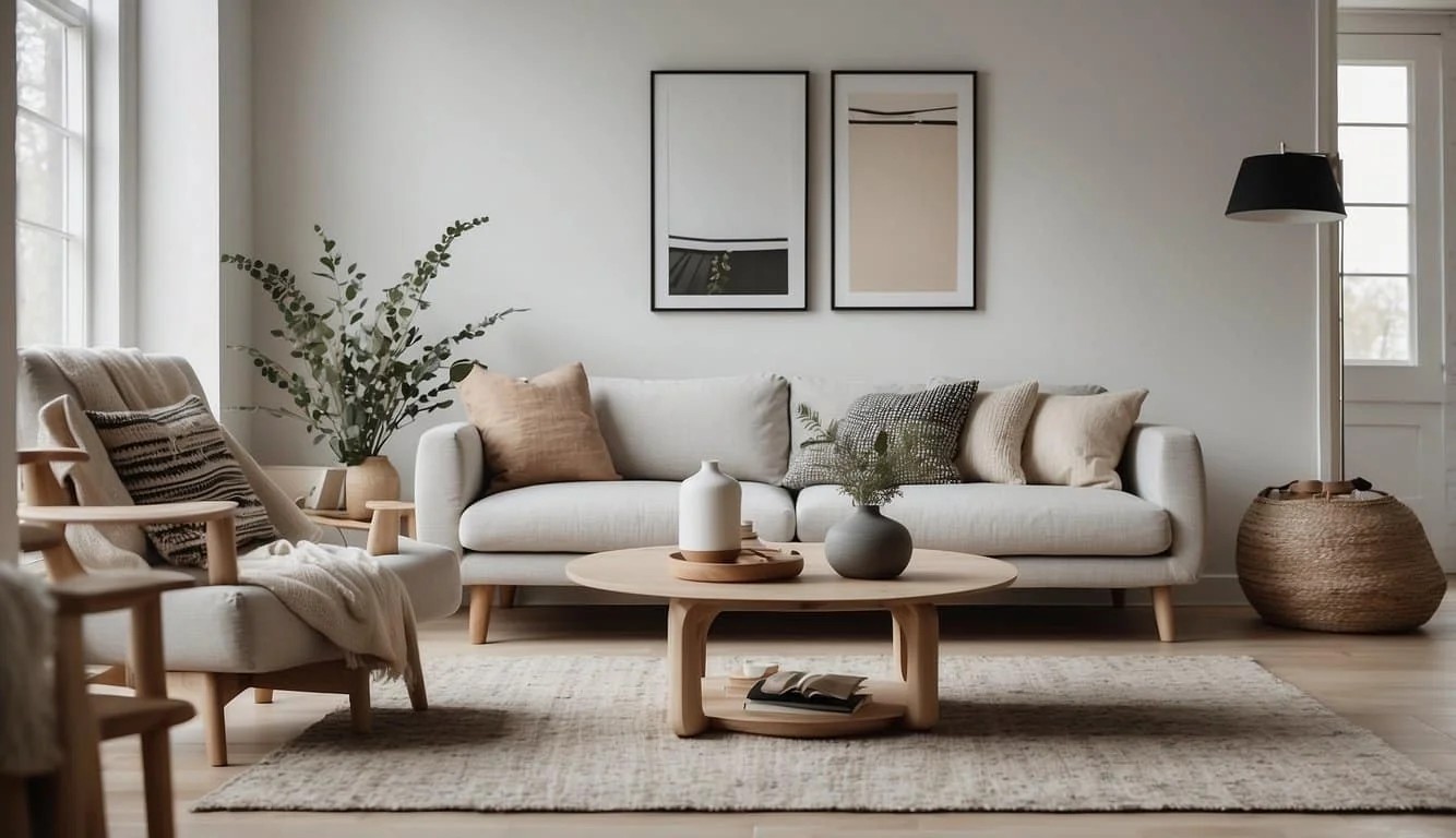 Scandinavian Minimalist Living Room