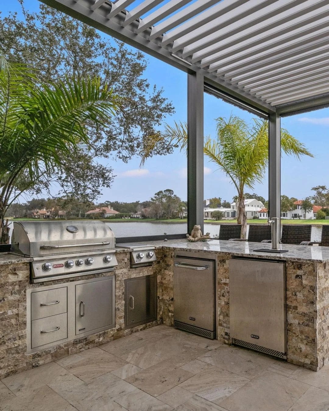 Outdoor Kitchen Awning