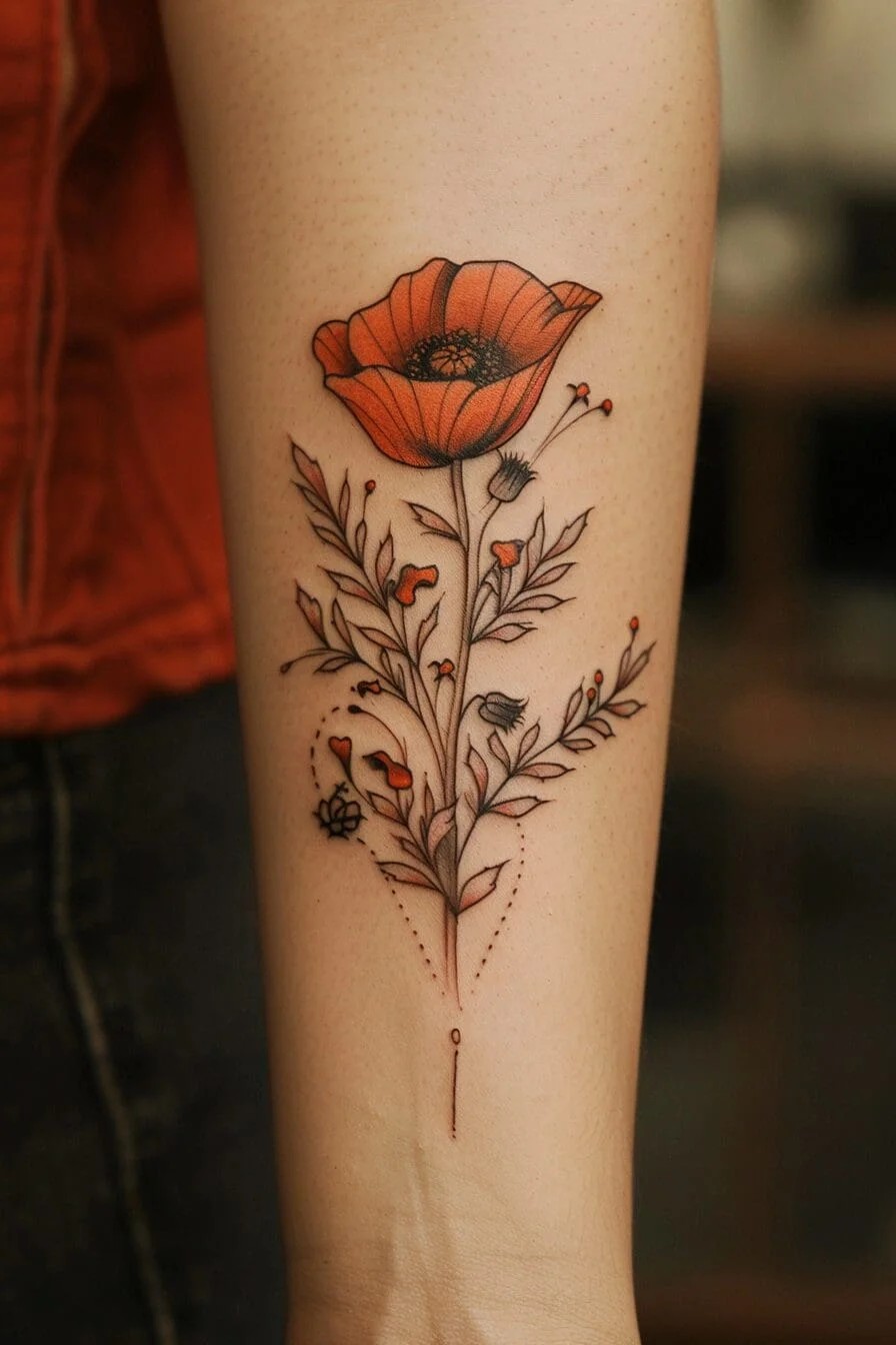 Poppy Tattoo