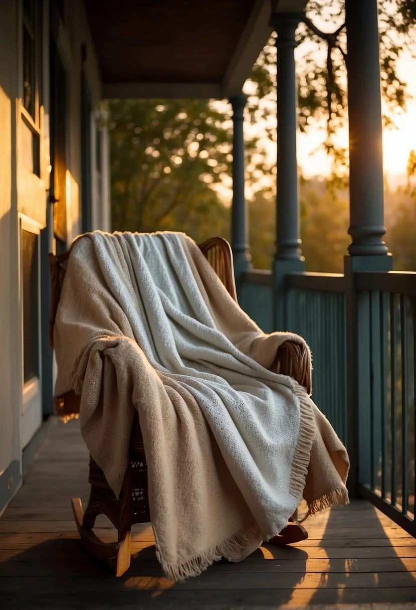 Blanket on Chair