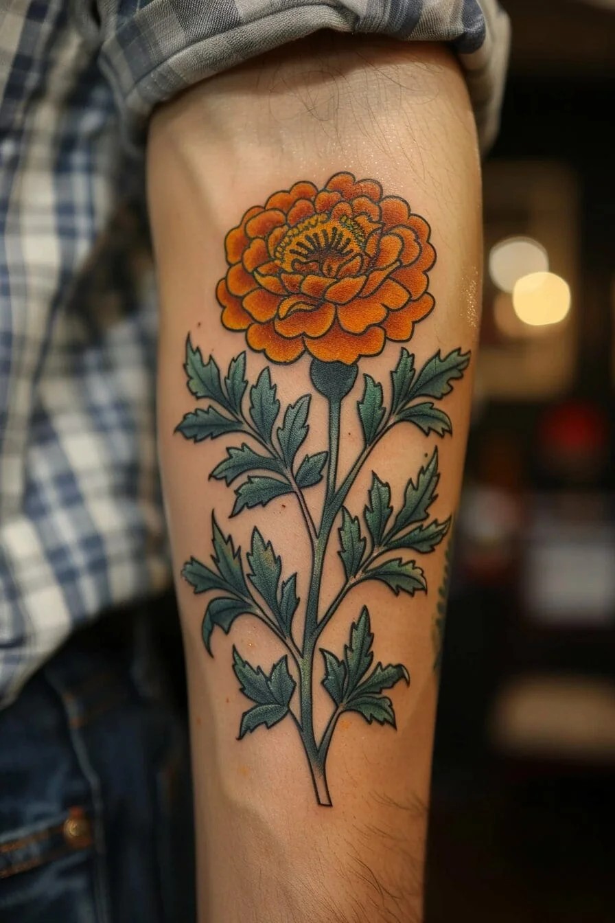 Marigold Tattoo