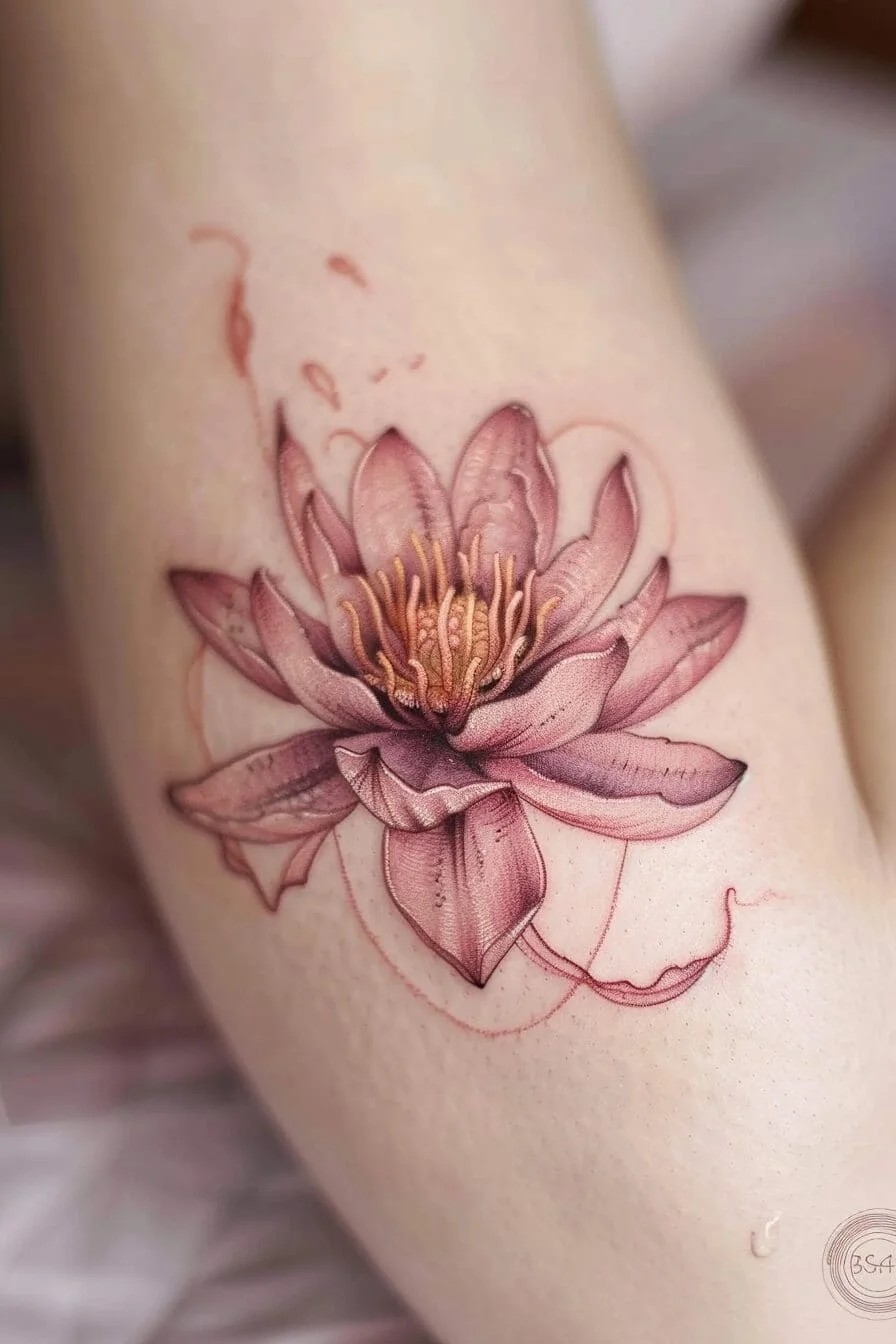 Waterlily Tattoo