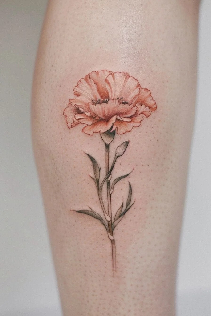 Carnation Tattoo