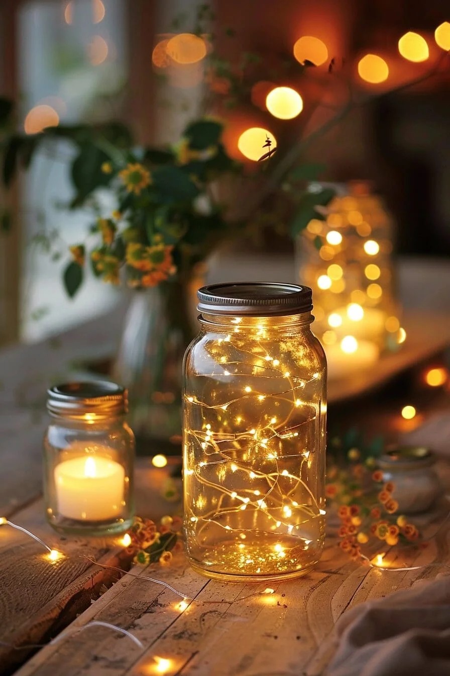 Mason Jar Fairy Light