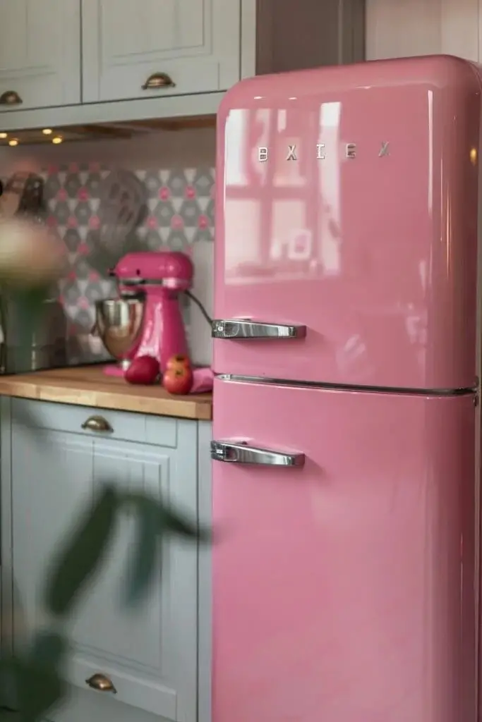 Retro Pink Fridge