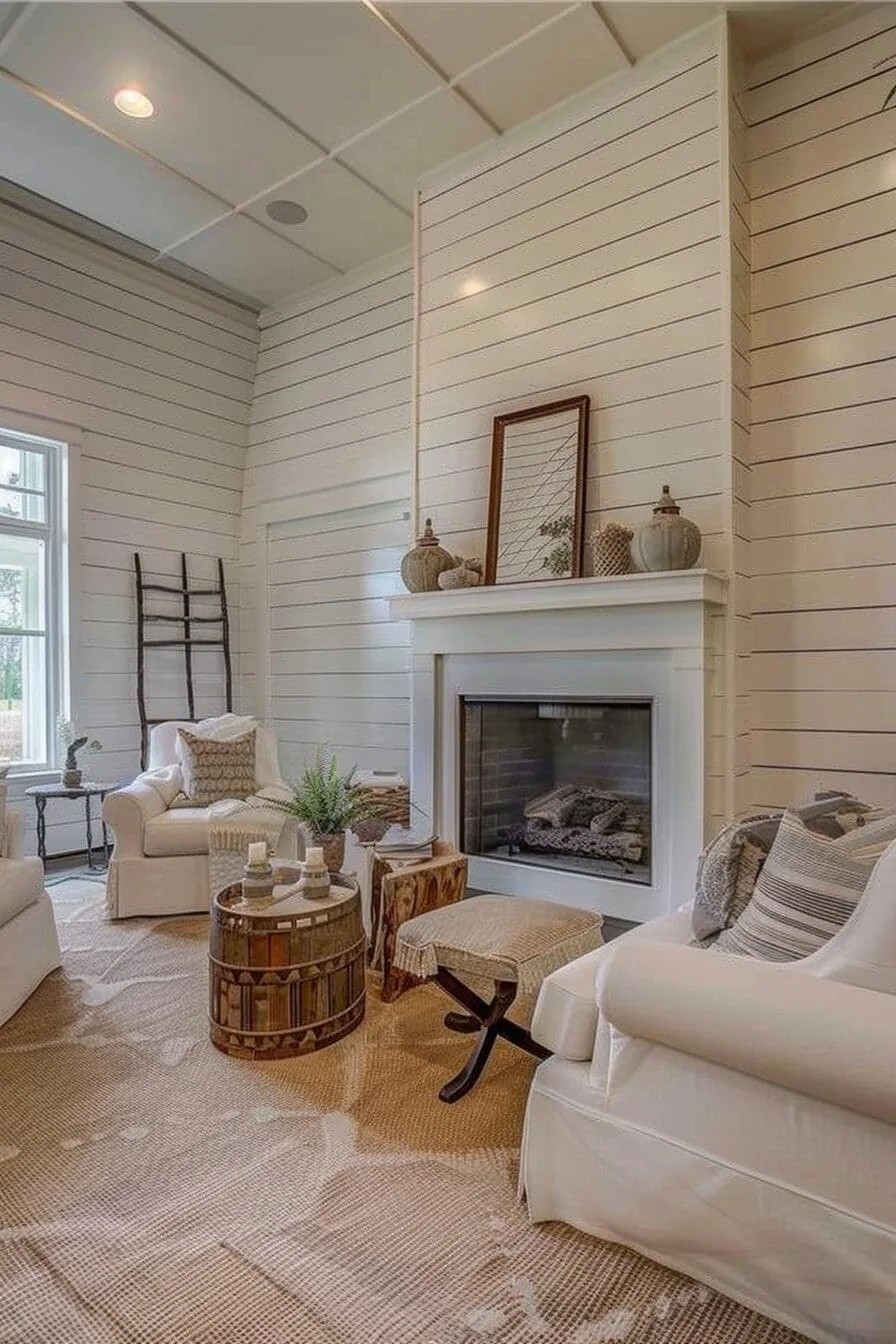 Shiplap Accent Wall