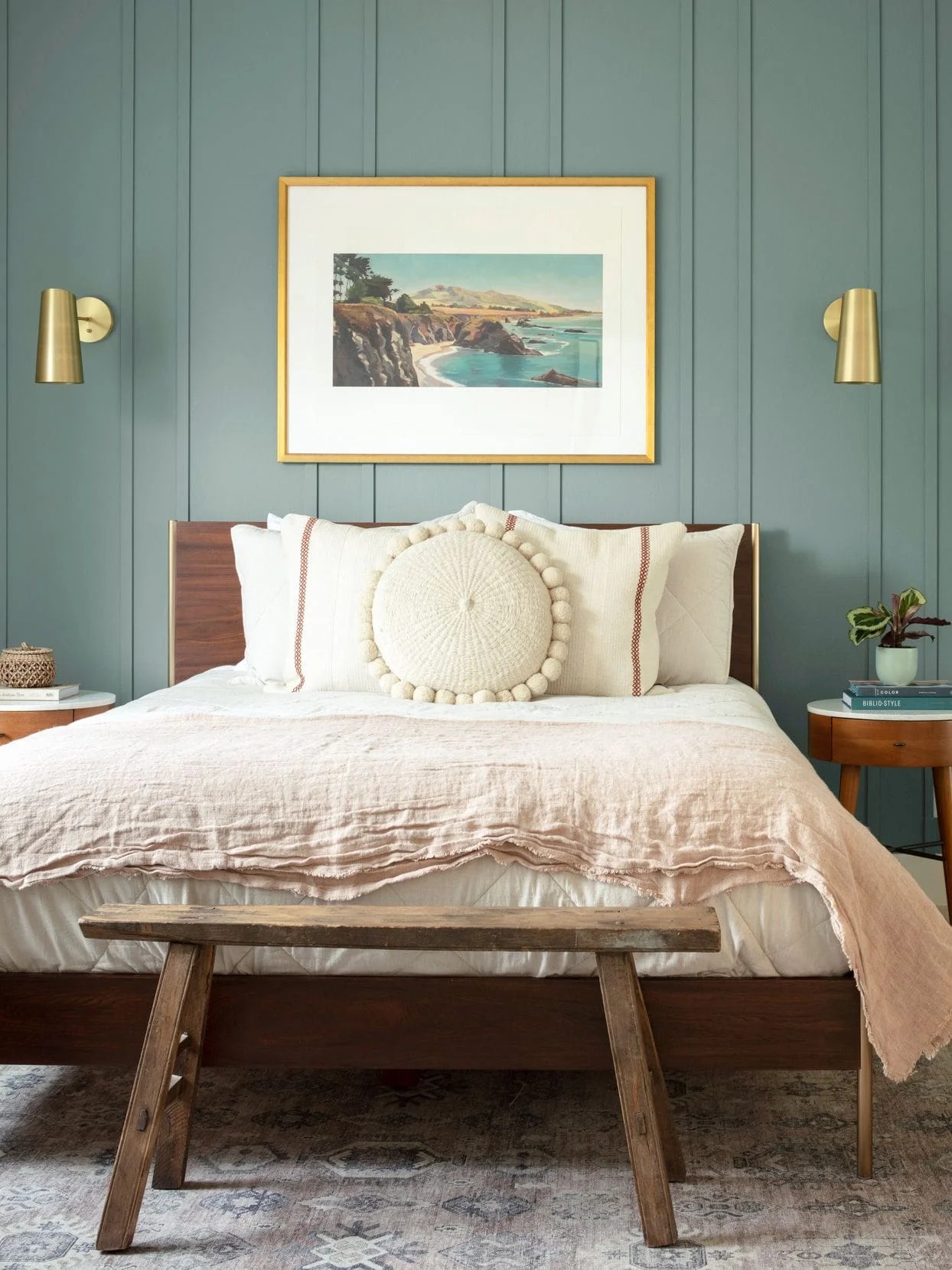 Choose Calming, Muted Colors