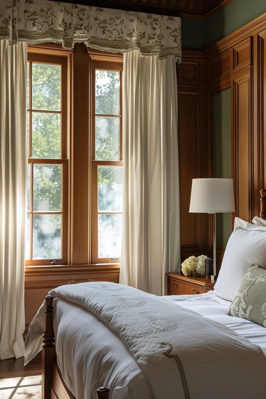 Layered Window Treatments